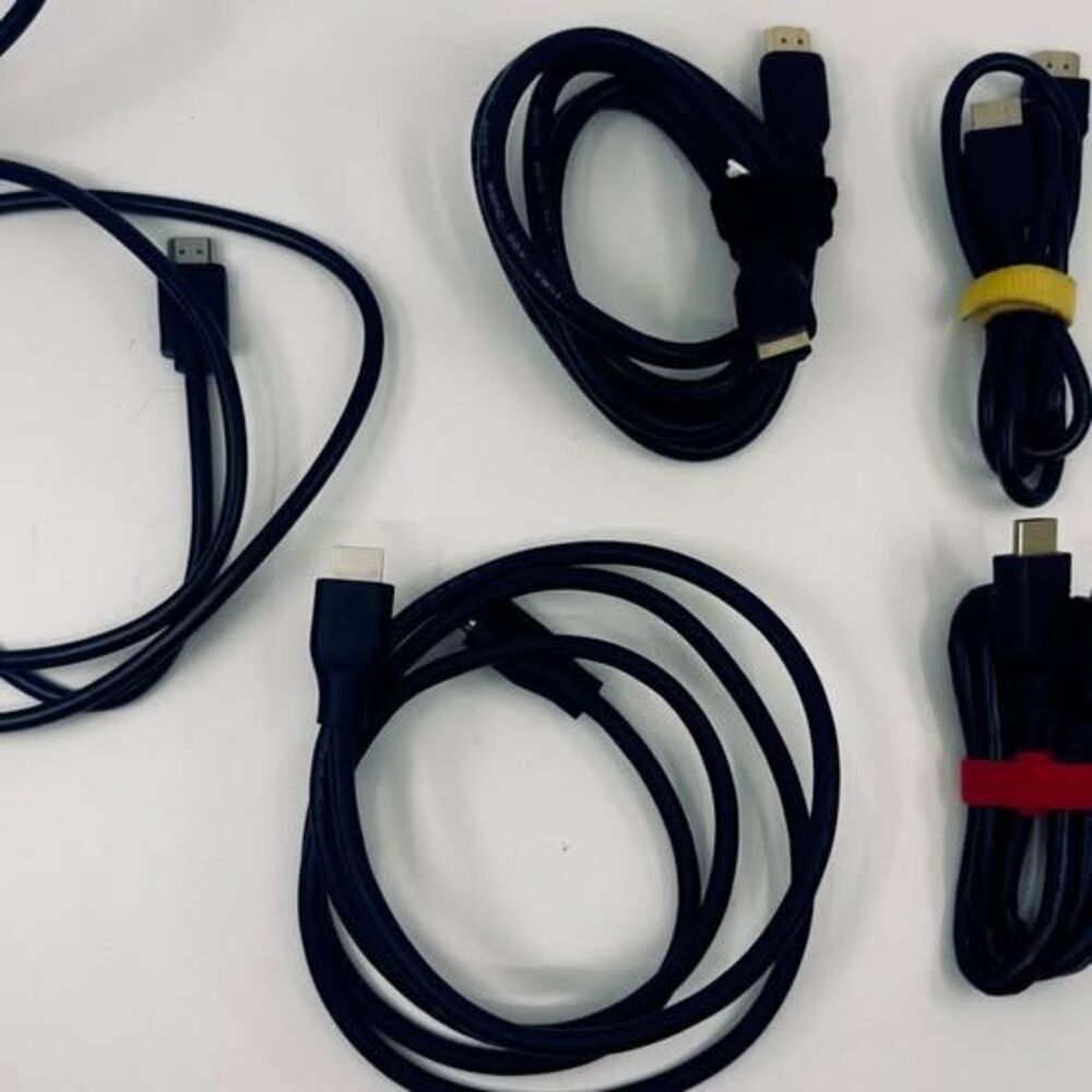 Assorted HDMI DVI Mini DisplayPort Video Cables Lot